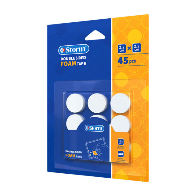 Foam Double Sided Circle Shape