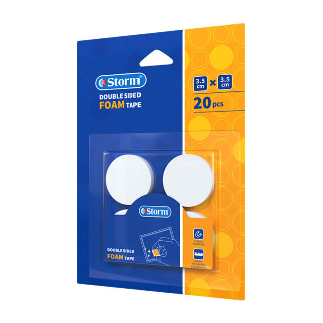 Foam Double Sided Circle Shape