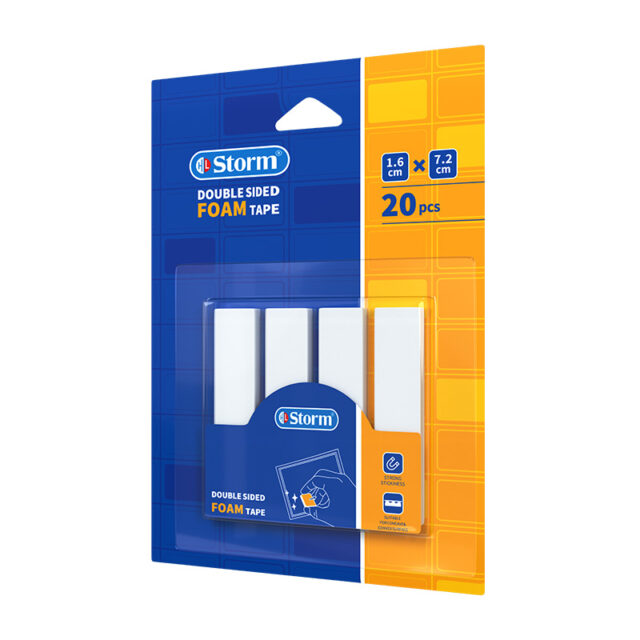 Foam Double Sided Rectangle Shape