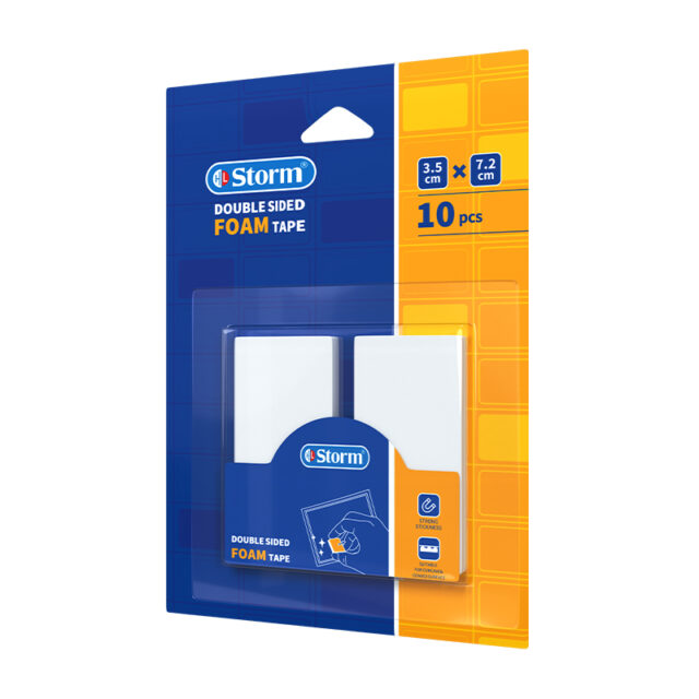 Foam Double Sided Rectangle Shape