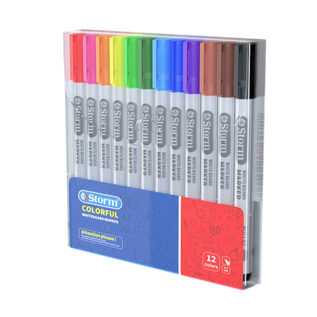 Colorful Whiteboard Marker Assort Color