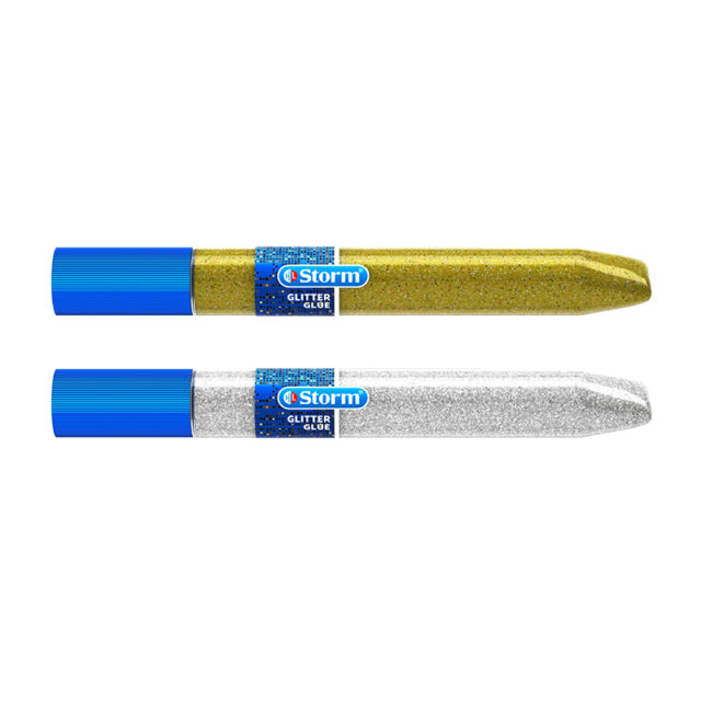 Glitter Glue Gold & Silver