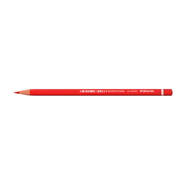 Scarlet Triangular Red Pencil