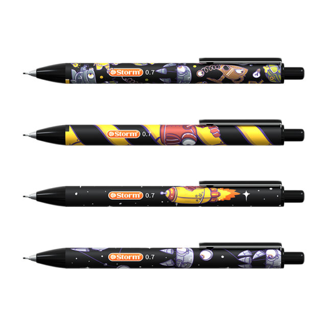 Dreamy Mechanical Pencil Robot